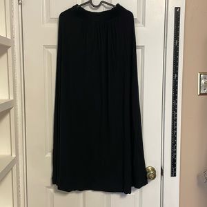 Tall Extra long black maxi